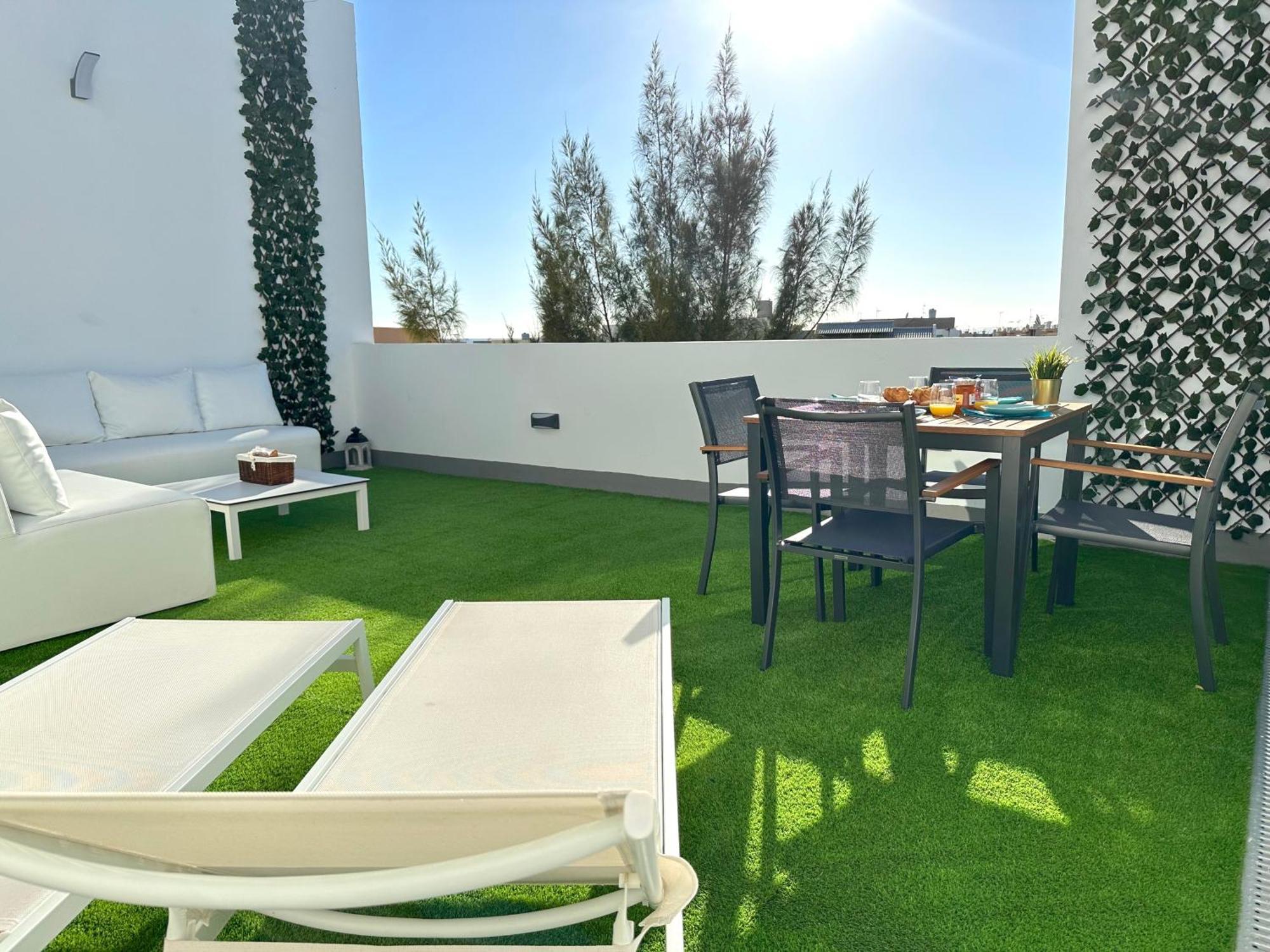 Suites Verano Azul Castillo del Romeral Eksteriør billede